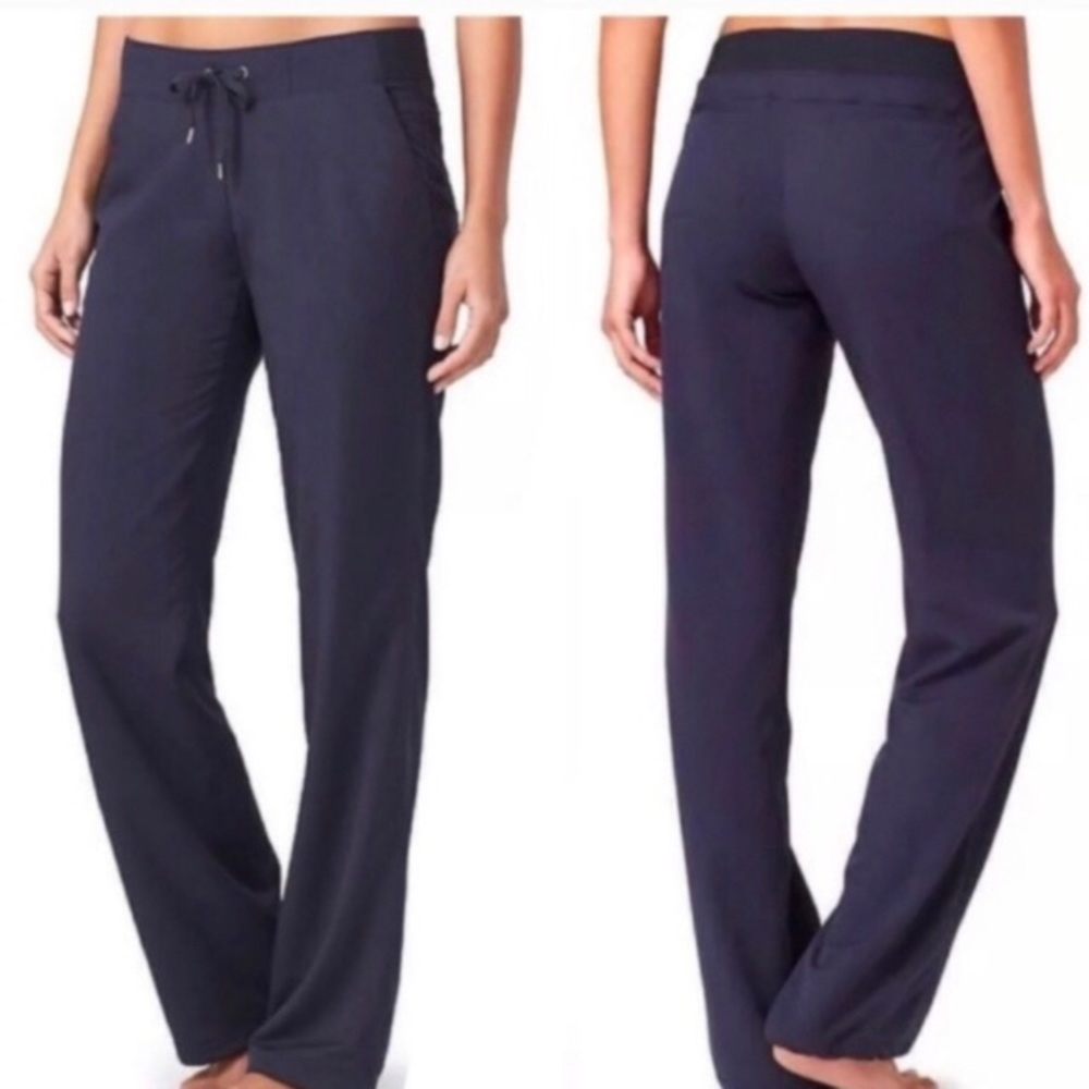 Athleta Navy Midtown Trouser Pants